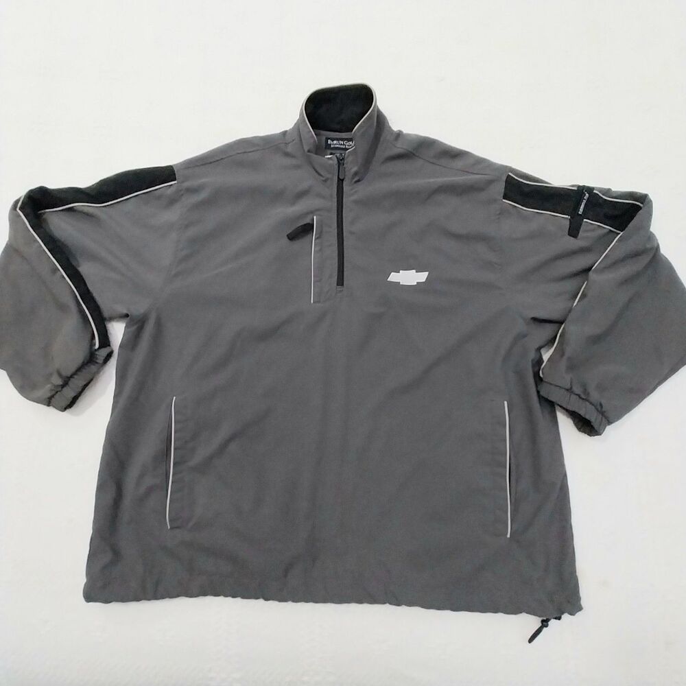 Chevrolet Lordstown Team Golf Jacket Mens 2XL Gray Eversole Run EverRun #E10